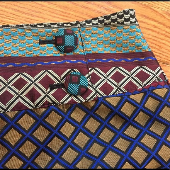 Anthropologie Maeve Size 0 Geometric Audra Skirt - Picture 2 of 5